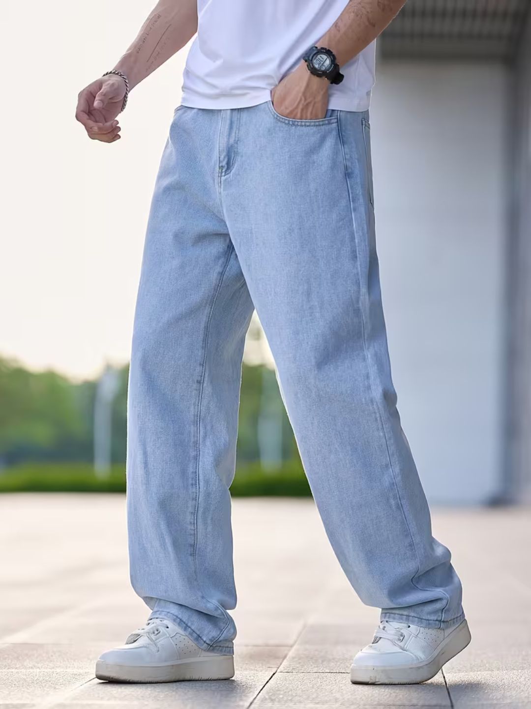 Premium Stretchable Baggy – For all-day comfort