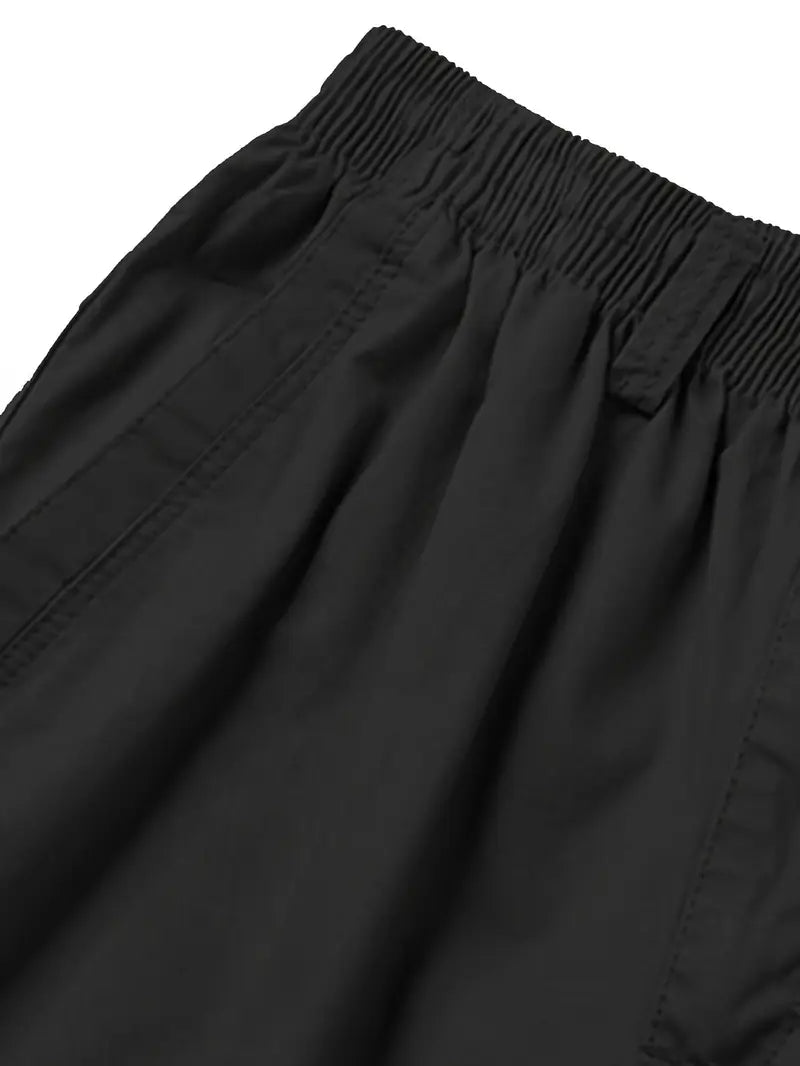 Premium Classic Cotton Trousers - Black