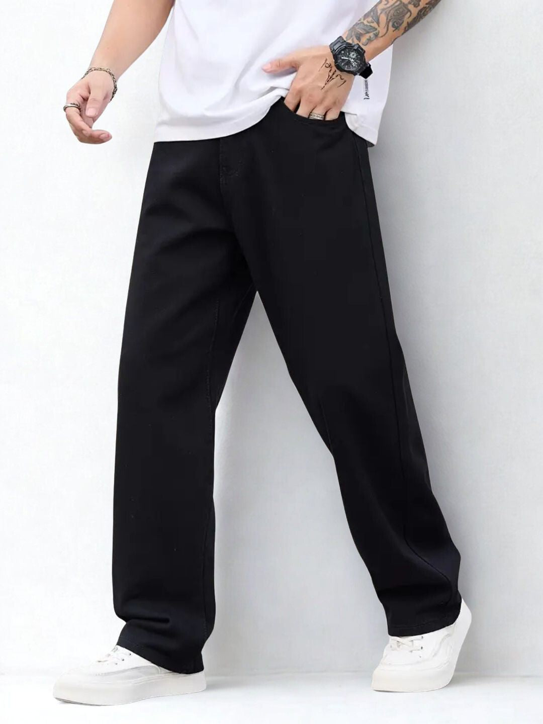 Premium Stretchable Baggy – For all-day comfort